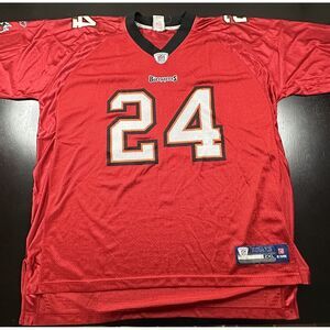 NFL Equipment Reebok Tampa Bay‎ Buccaneers #24 Williams Jersey Sz 2XL Cut Sleeve